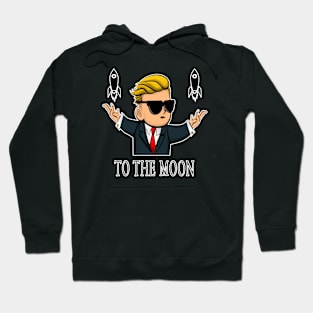 To The Moon Rockets Hoodie